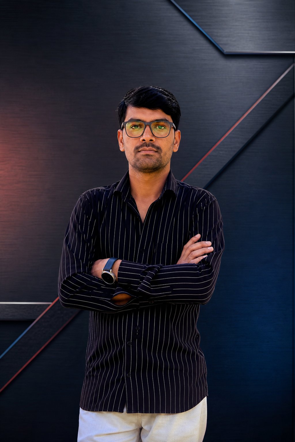 CEO Dasarth Chaudhary of Shree Gajanand Steel Furniture